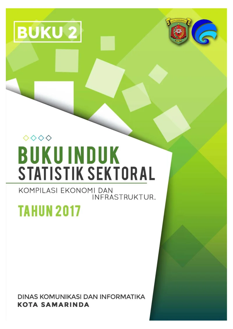 Buku induk statistik sektoral bid. ekonomi dan infrastruktur Th. 2017