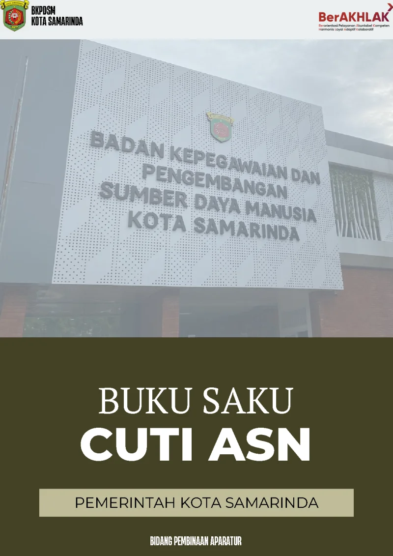 Buku Saku Cuti ASN di Lingkungan Pemerintah Kota Samarinda