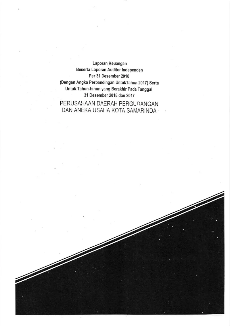 Laporan Keuangan PDPAU Tahun 2018