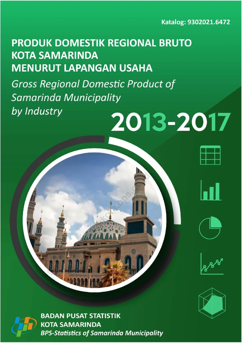 Produk Domestik Regional Bruto Kota Samarinda Menurut Lapangan Usaha 2013-2017