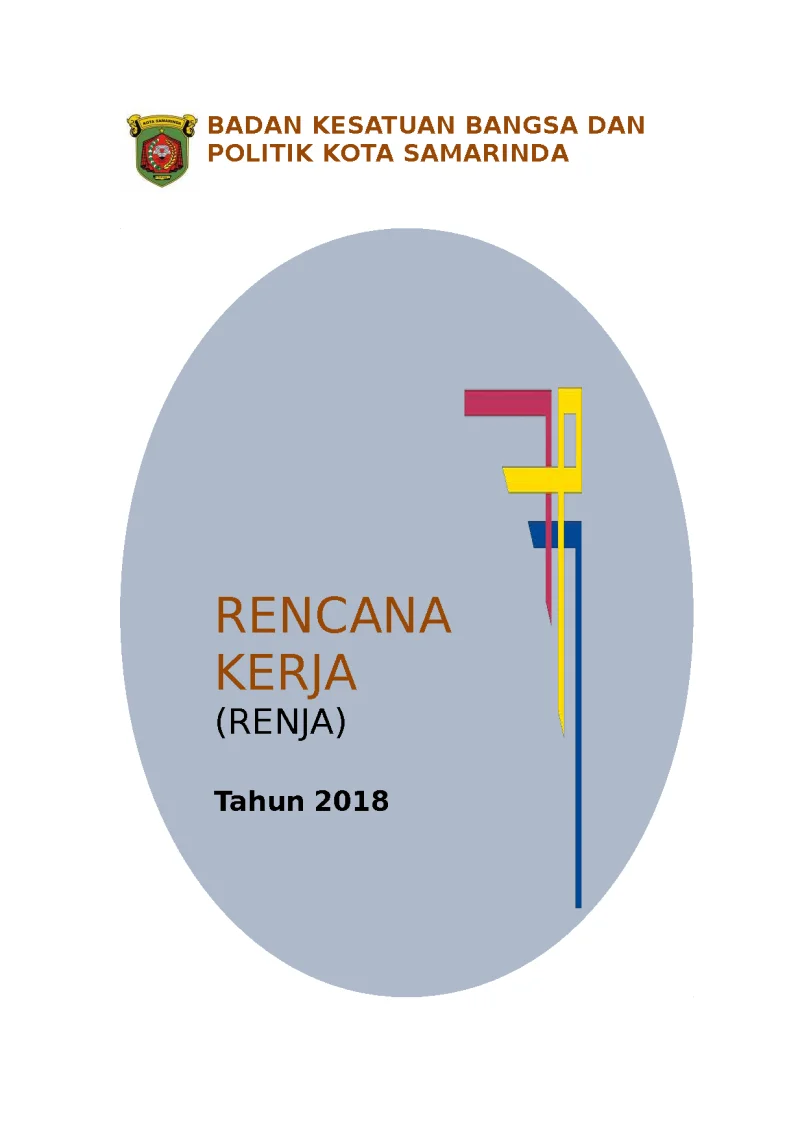 RENJA Badan Kesatuan Bangsa dan Politik 2018