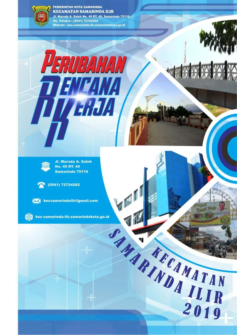 RENJA PERUBAHAN 2019 KECAMATAN SAMARINDA ILIR