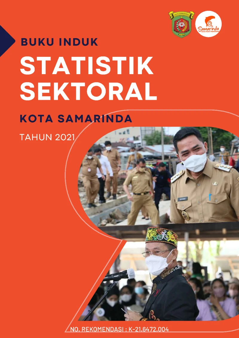 Buku Induk Statistik Sektoral Kota Samarinda Tahun 2021