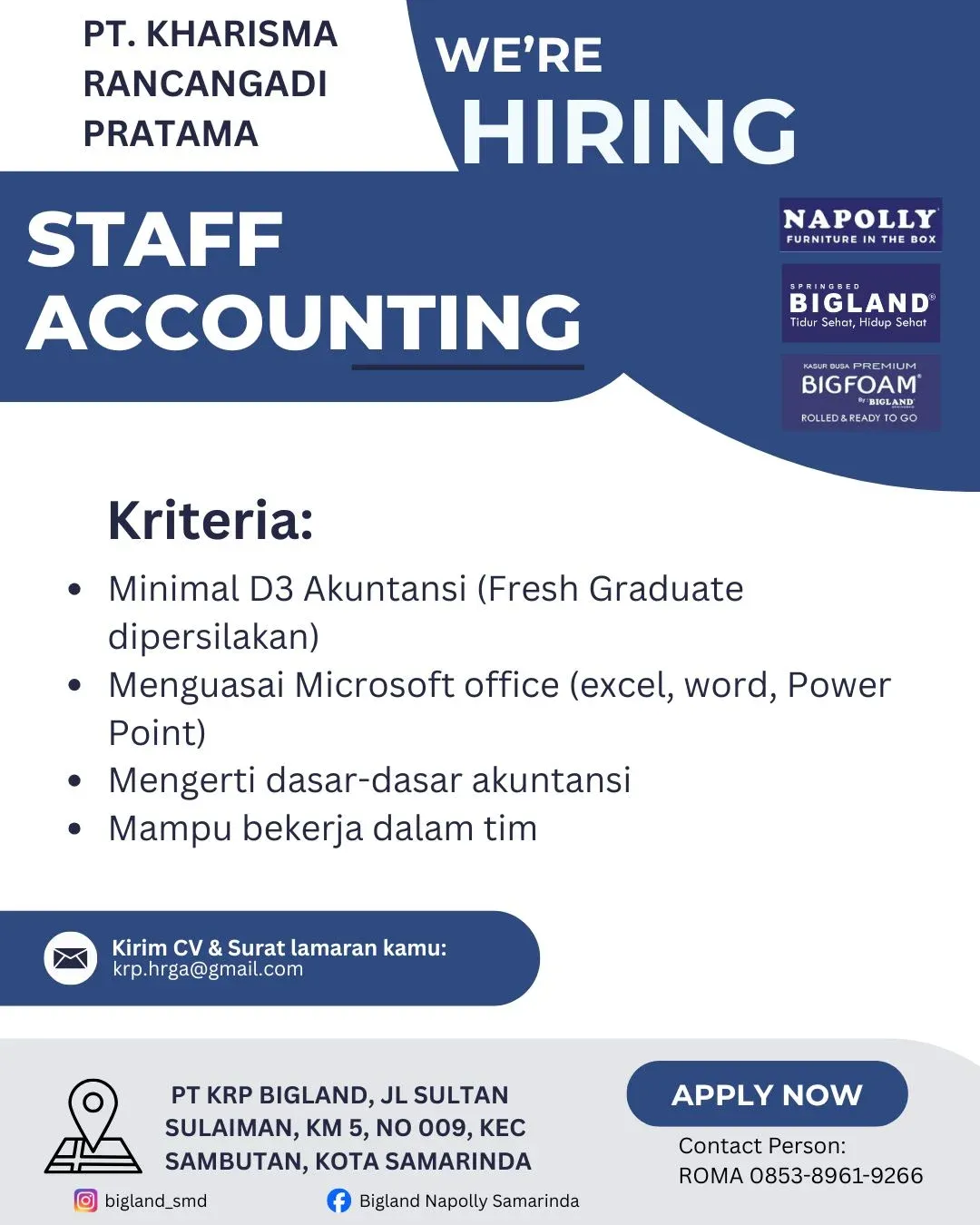 STAFF ACCOUNTING