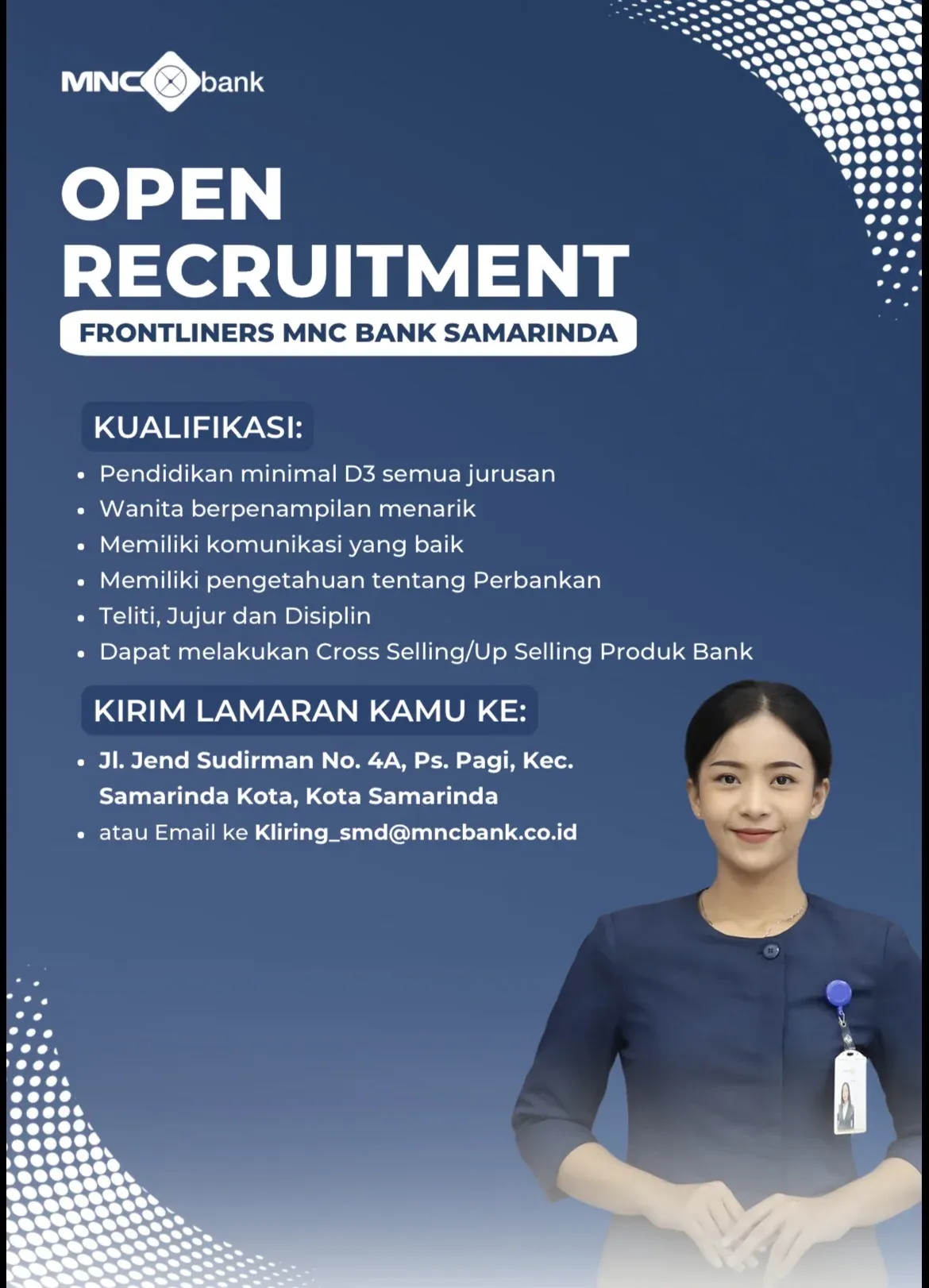 FRONTLINERS MNC BANK SAMARINDA