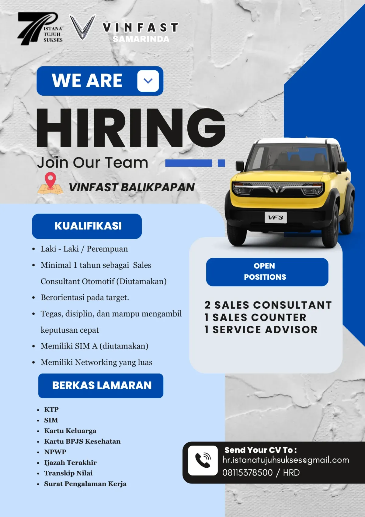 MARKETING STAFF