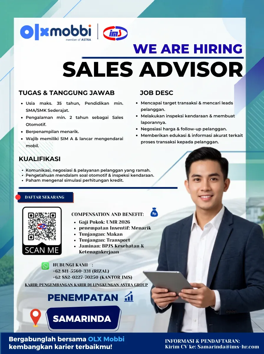 SALES ADVISOR OLX