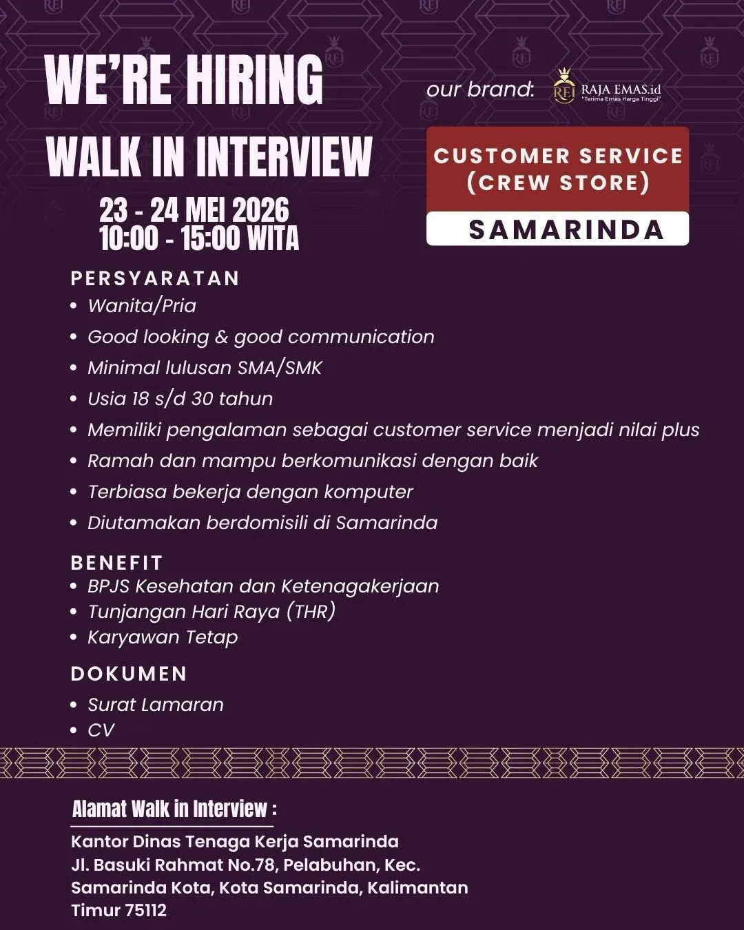 Walk In Interview