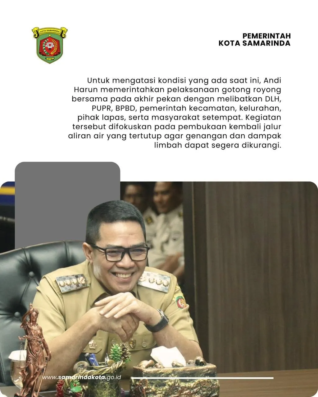 Andi Harun Instruksikan Penanganan Cepat Limbah Lapas Bayur, Siapkan Solusi Jangka Panjang