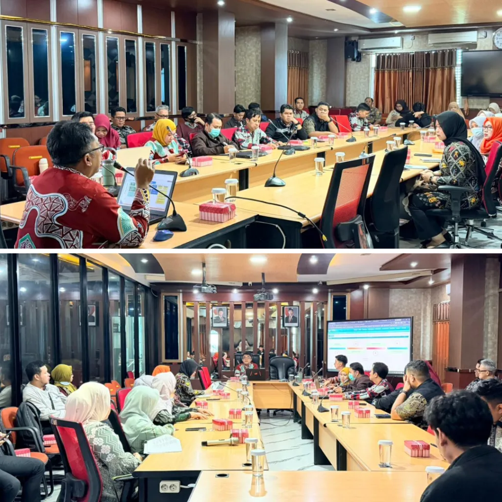 BAPPERIDA Kota Samarinda Gelar Evaluasi Data Statistik Sektoral dan Data Spasial Tahun 2025
