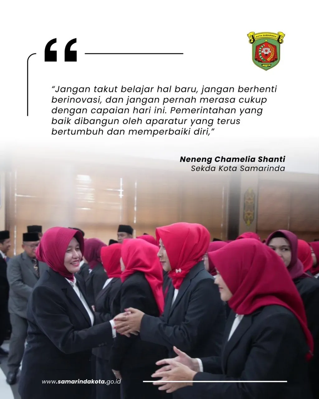 Lantik Kepala Sekolah dan Pejabat Fungsional, Neneng Dorong ASN Profesional dan Adaptif