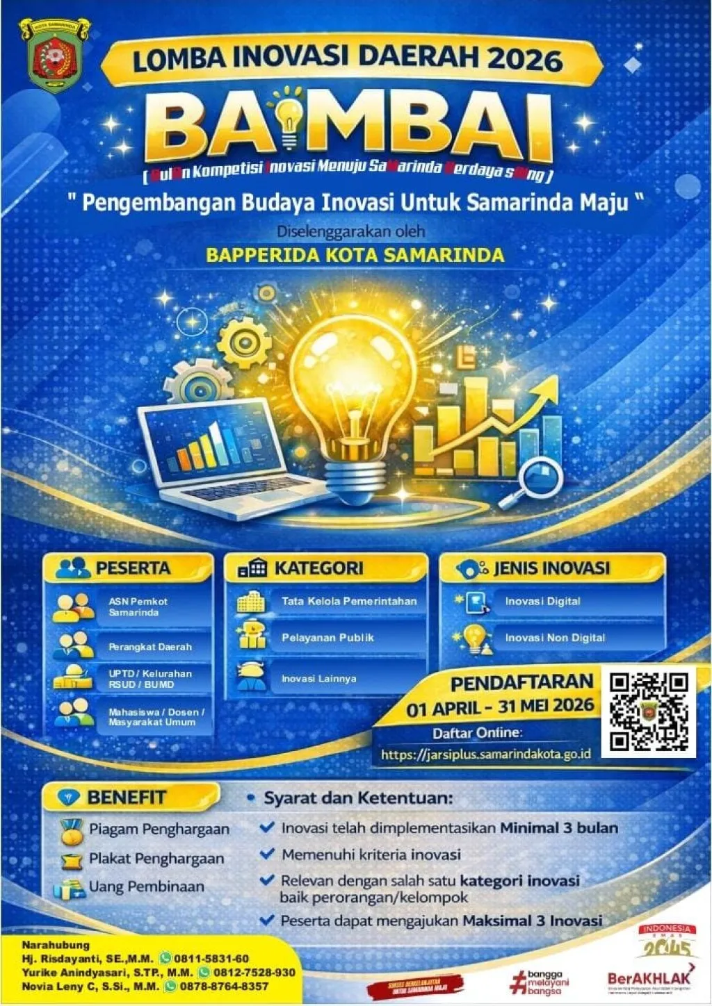 Lomba Inovasi Daerah 2026 (BAIMBAI)