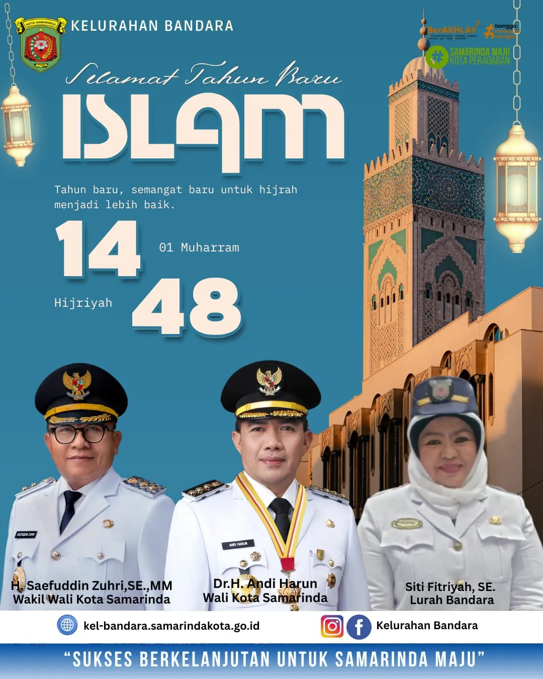 01 Muharam Tahun Baru Islam 1448 Hijiriah