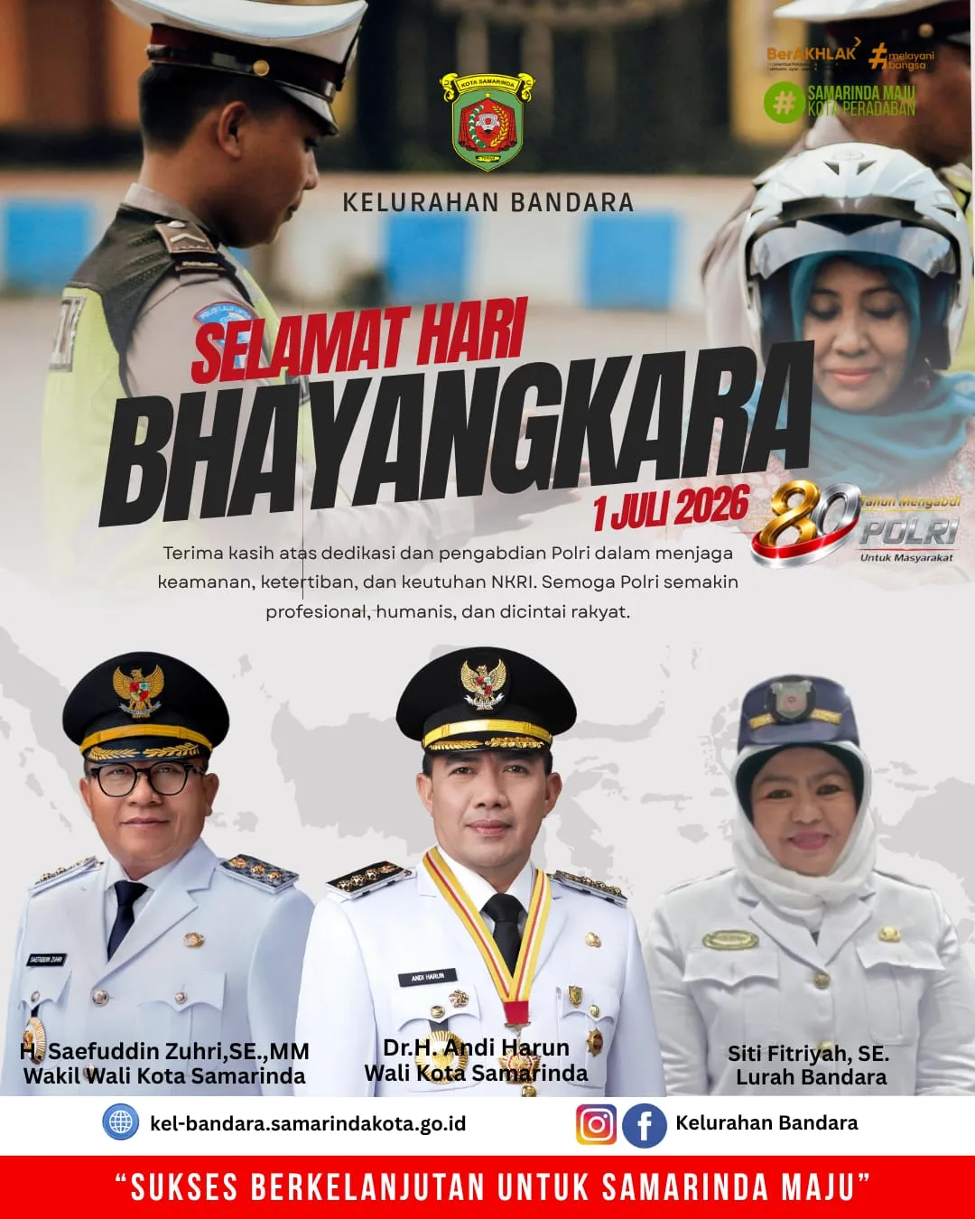  HARI BHAYANGKARA 80 TAHUN
