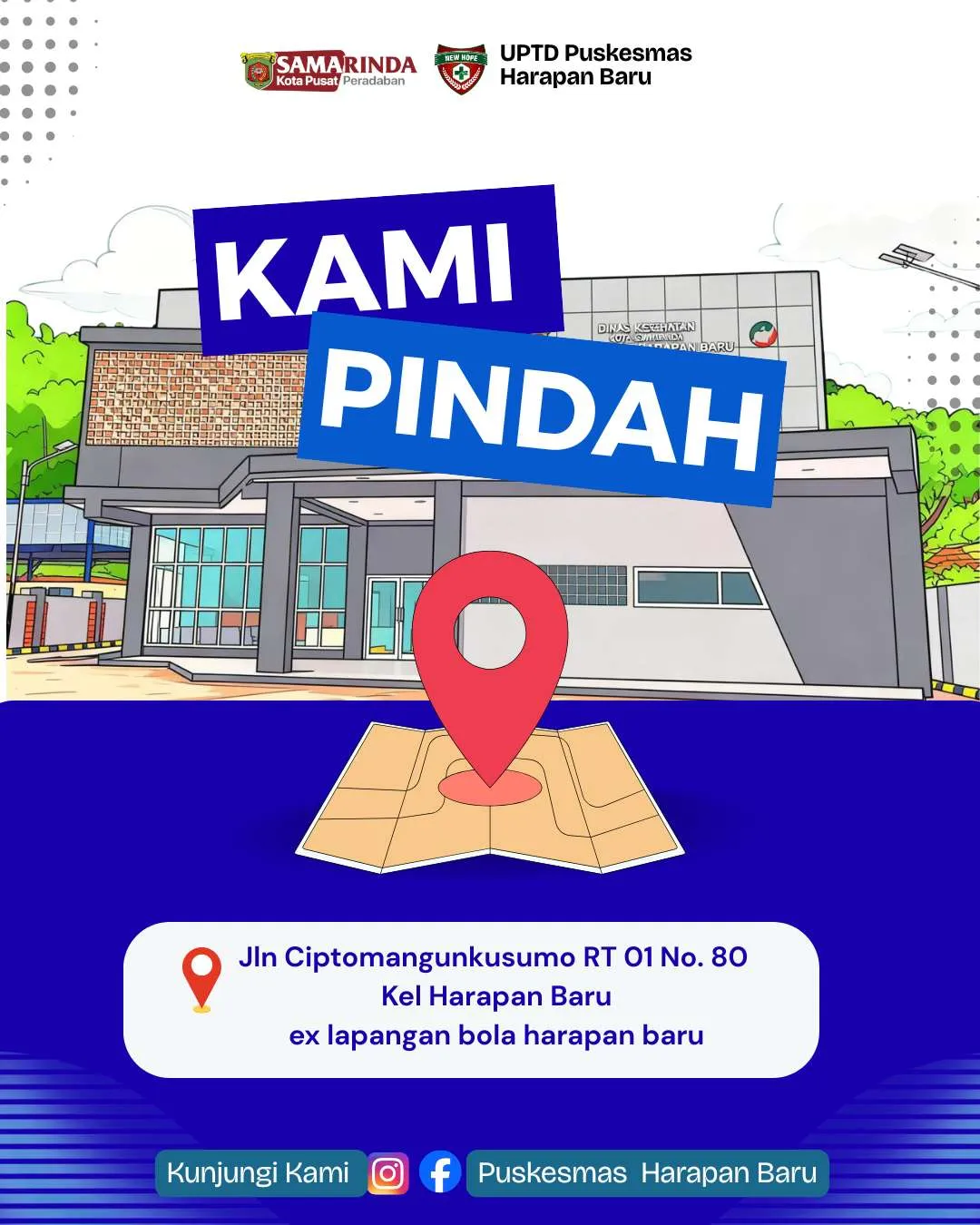 Pindah Gedung, Puskesmas Siap Melayani dengan Lebih Nyaman