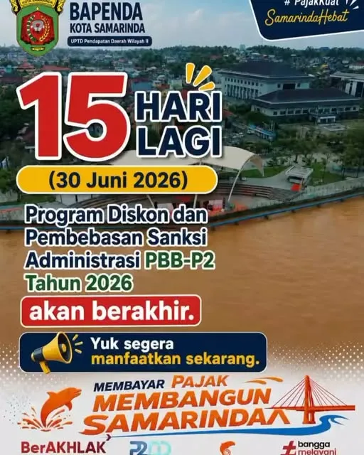 rogram Diskon dan Pembebasan Sanksi Administrasi PBB _P2 Tahun 2026 sampai dengan 30 JUNI 2026