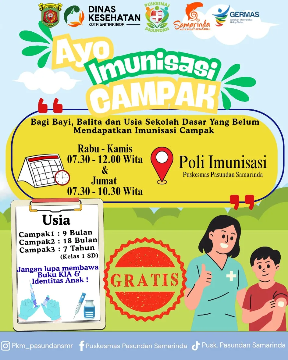 📢Ayo Vaksin Campak📢