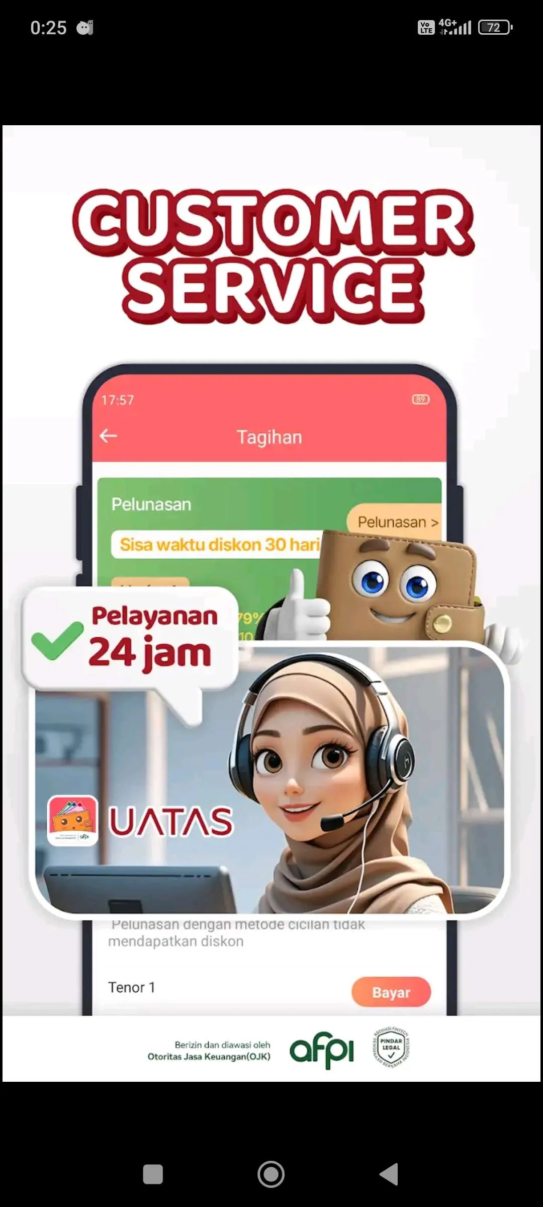 Ini Cara Pembatalan Pinjaman UATAS