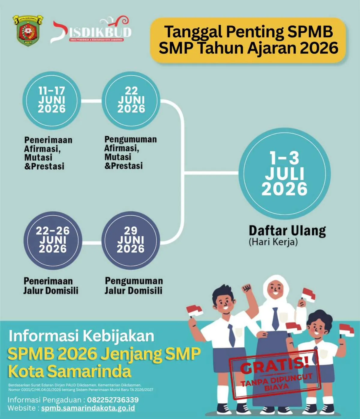 SPMB SMP KOTA SAMARINDA TAHUN AJARAN 2026/2027