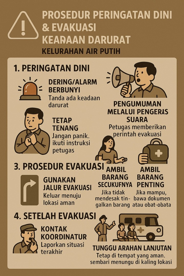 Prosedur Peringatan Dini & Evakuasi Keadaan Darurat