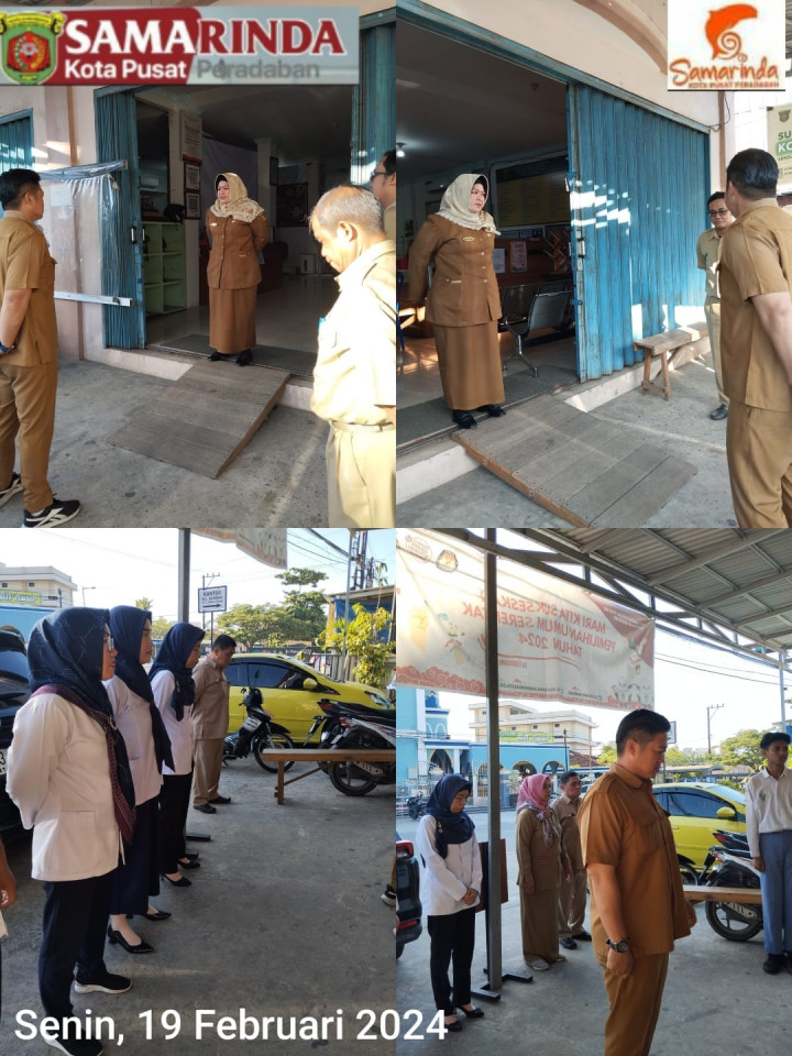 APEL SENIN KELURAHAN BANDARA