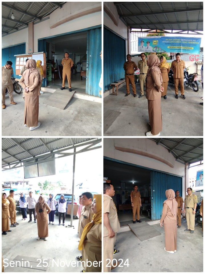 APEL SENIN KELURAHAN BANDARA