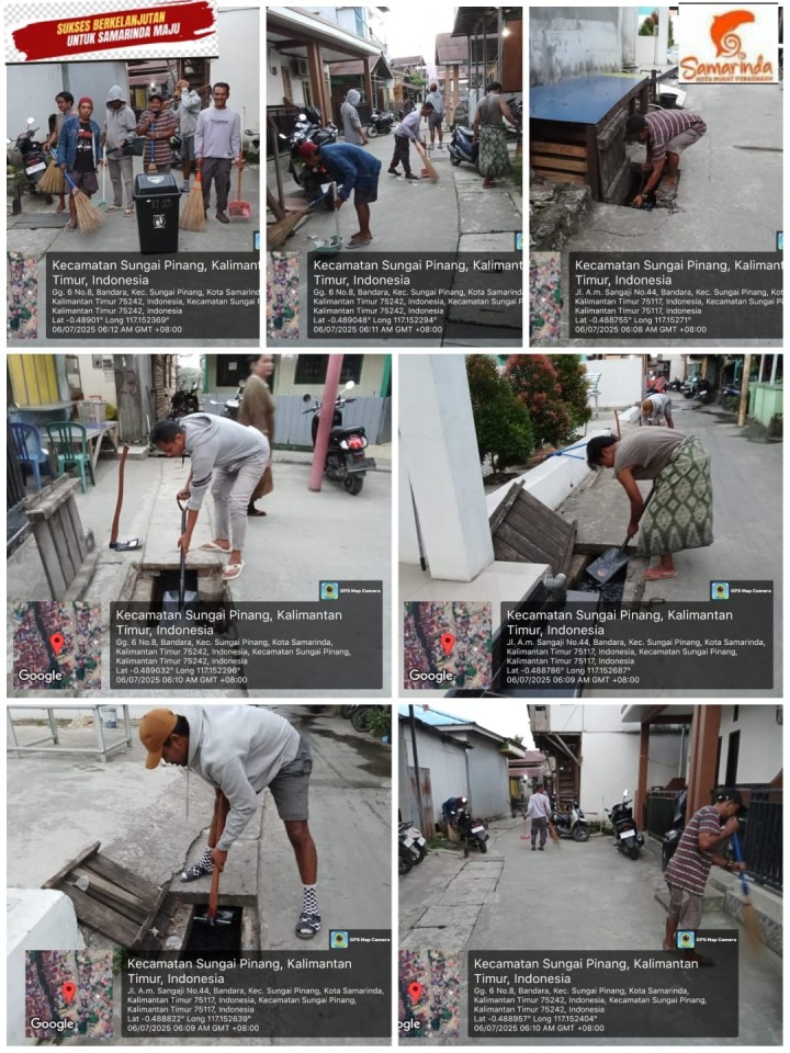 GOTONG ROYONG WARGA MINGGUAN