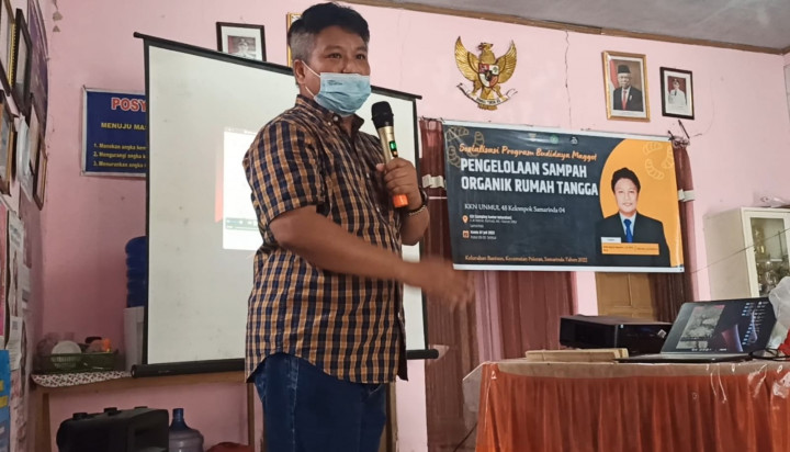 Program Kerja KKN 48 Unmul "Sosialisasi Budidaya Maggot Untuk Pengelolaan Sampah Organik Rumah Tangga"