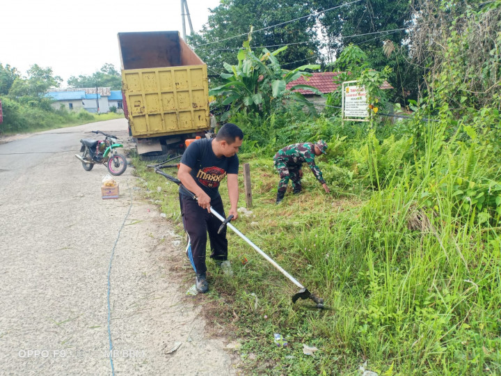 Gotong Royong Perencanaan Menyambut Kegiatan Acara Temu Tani Bersama Walikota