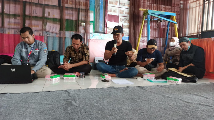Focus Group Discussion (FGD)  dalam rangka  program pengembangan dan pemberdayaan masyarakat untuk penguatan program pascatambang pertambangan batubara