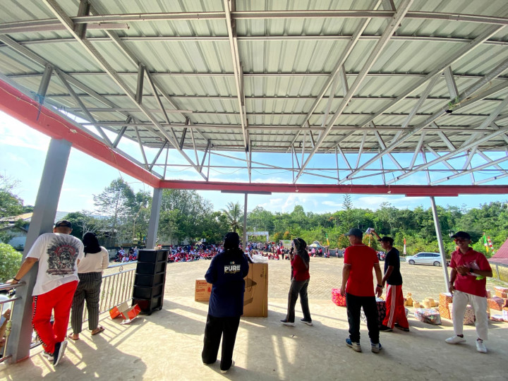Jalan Santai Dalam Rangka Menyambut HUT RI ke-77