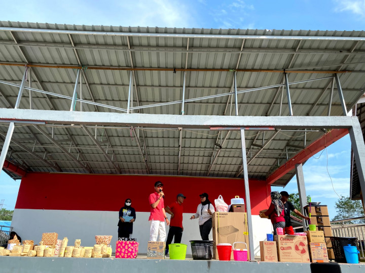 Jalan Santai Dalam Rangka Menyambut HUT RI ke-77