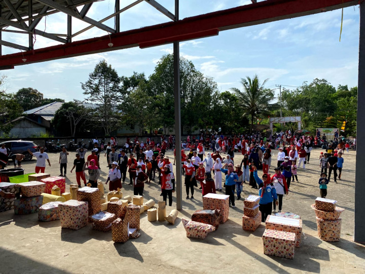 Jalan Santai Dalam Rangka Menyambut HUT RI ke-77