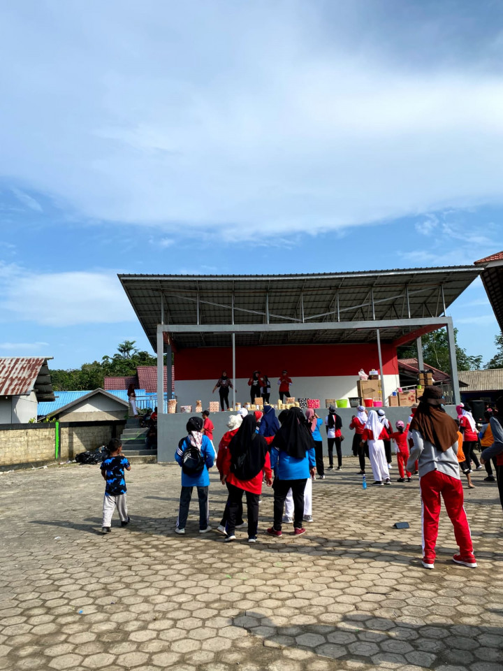 Jalan Santai Dalam Rangka Menyambut HUT RI ke-77