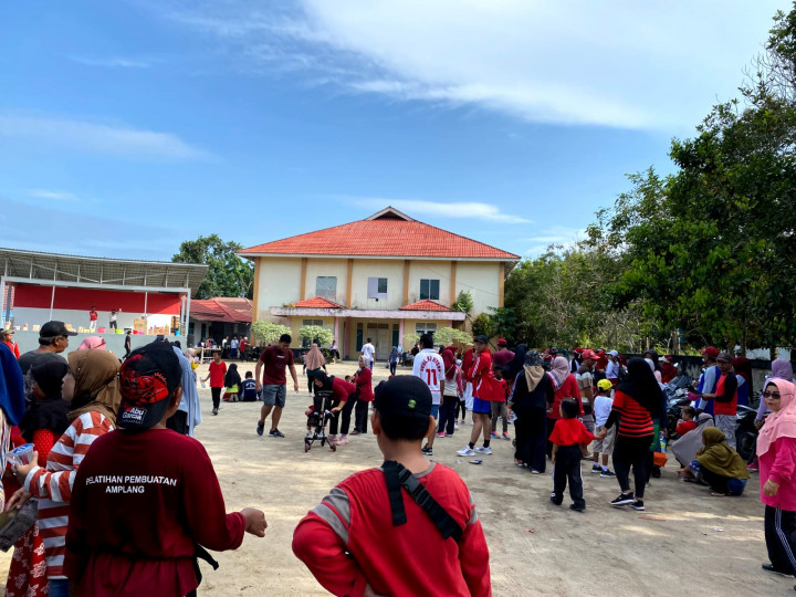 Jalan Santai Dalam Rangka Menyambut HUT RI ke-77