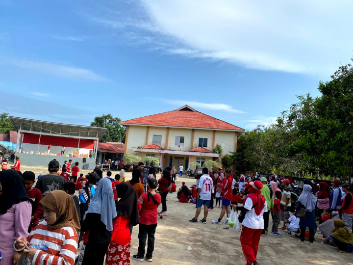 Jalan Santai Dalam Rangka Menyambut HUT RI ke-77
