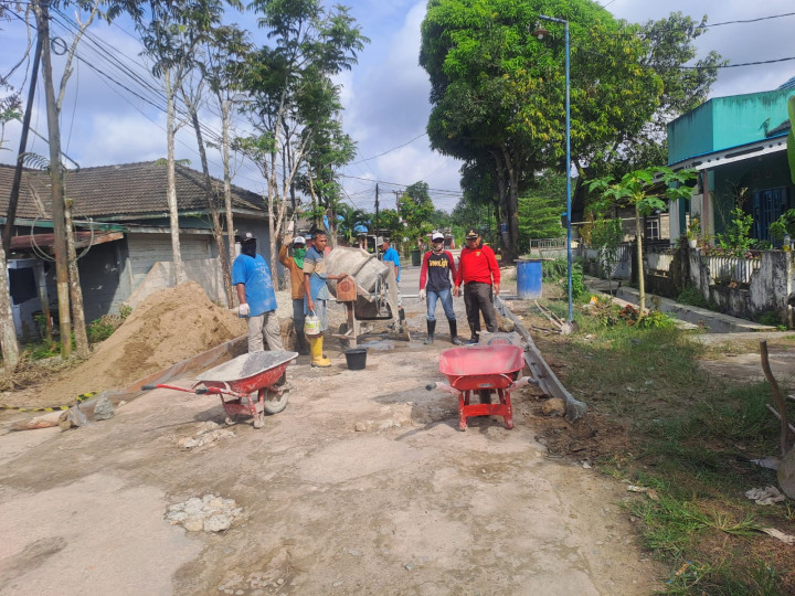kegiatan pengecoran 2023