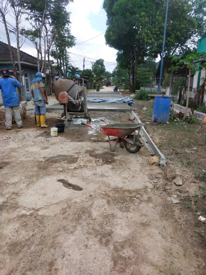 kegiatan pengecoran 2023