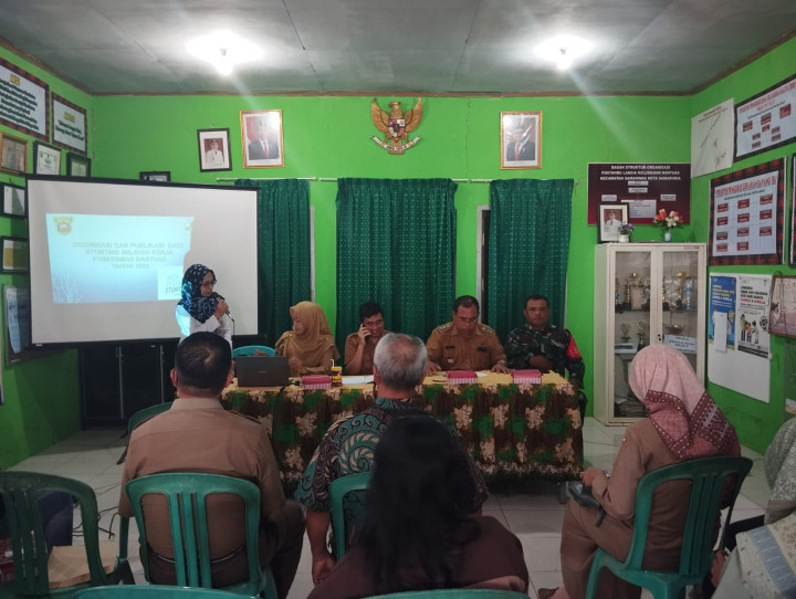 Sehubungan dengan Dilaksanakannya Diseminasi & Publikasi Data Stunting Wilayah Kerja Puskesmas Bantuas Tahun 2023.