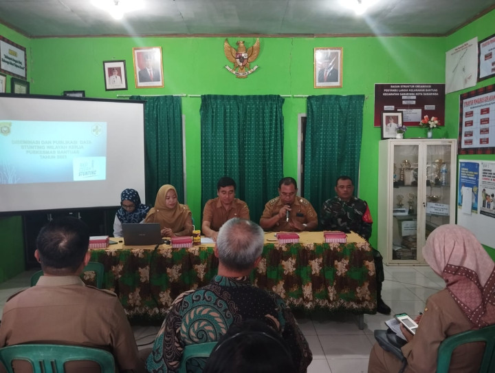 Sehubungan dengan Dilaksanakannya Diseminasi & Publikasi Data Stunting Wilayah Kerja Puskesmas Bantuas Tahun 2023.