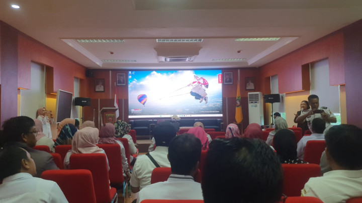 Rapat Koodinasi terkait Hasil Analisis dari Rencana Aksi Iklim Adaptasi & Mitigasi. Yang dihadiri langsung oleh Ka.Si Pem.