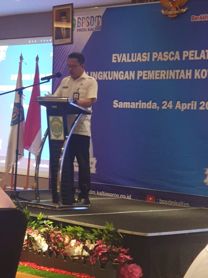 Kegiatan Evaluasi Pasca Pelatihan Di Lingkungan Pemerintahan Kota Samarinda.