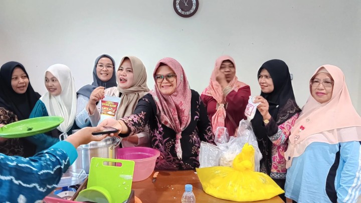 Kegiatan Pelatihan Pengolahan tepung Pangan Lokal, Oleh Dinas Ketahanan Pangan dan Pertanian.