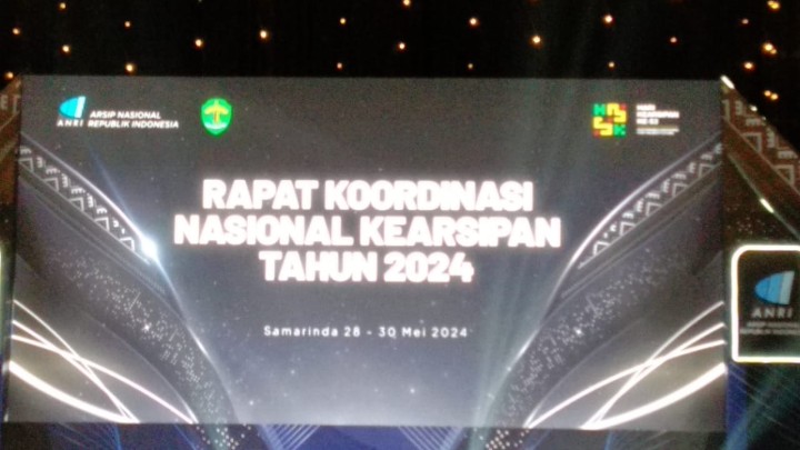 Rapat Koordinasi Nasional Kearsipan Tahun 2024.