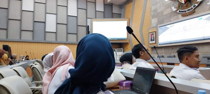 Sosialisasi Bimbingan Teknik Aplikasi Srikandi V3 di Ruang Mangkupalas Lt. II