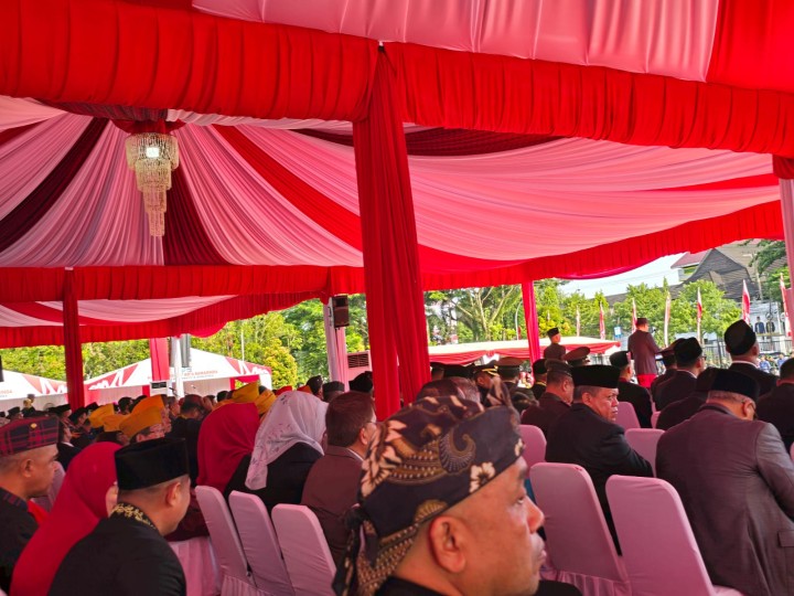 Upacara memeperingati hari jadi Kota Samarinda ke-357 dan HUT Pemerintah Kota Samarinda ke-65 tahun 2025