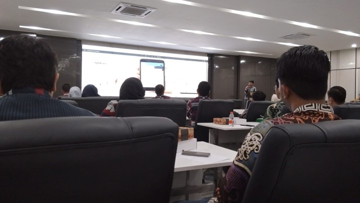 09.00 Wita.Evaluasi dan Sosialisasi persiapan Aplikasi E-TEPIAN tahun 2025.