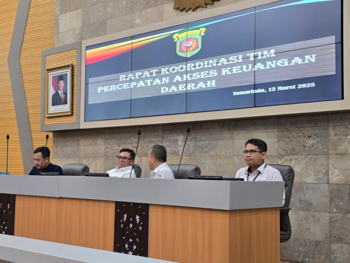 apat Koordinasi Tim percepatan akses keuangan daerah	Tempat: Ruang Mangkupelas Lt. II Balaikota Samarinda