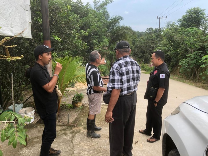 Dinas Pemukiman Kota SamarindaSurvey dan peninjauan lokasi di beberapa RT di Kelurahan Bantuas