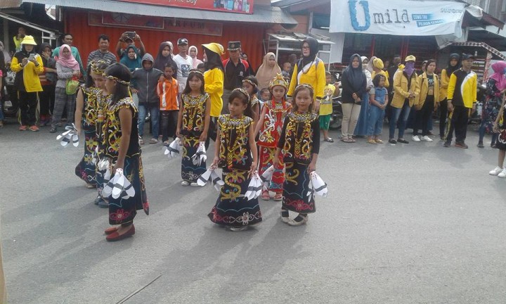 pawai di wilayah kec. samarinda seberang